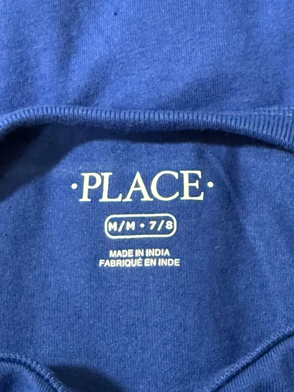 The Children’s Place Blue Graphic T-Shirt - Boys Size M (7/8)